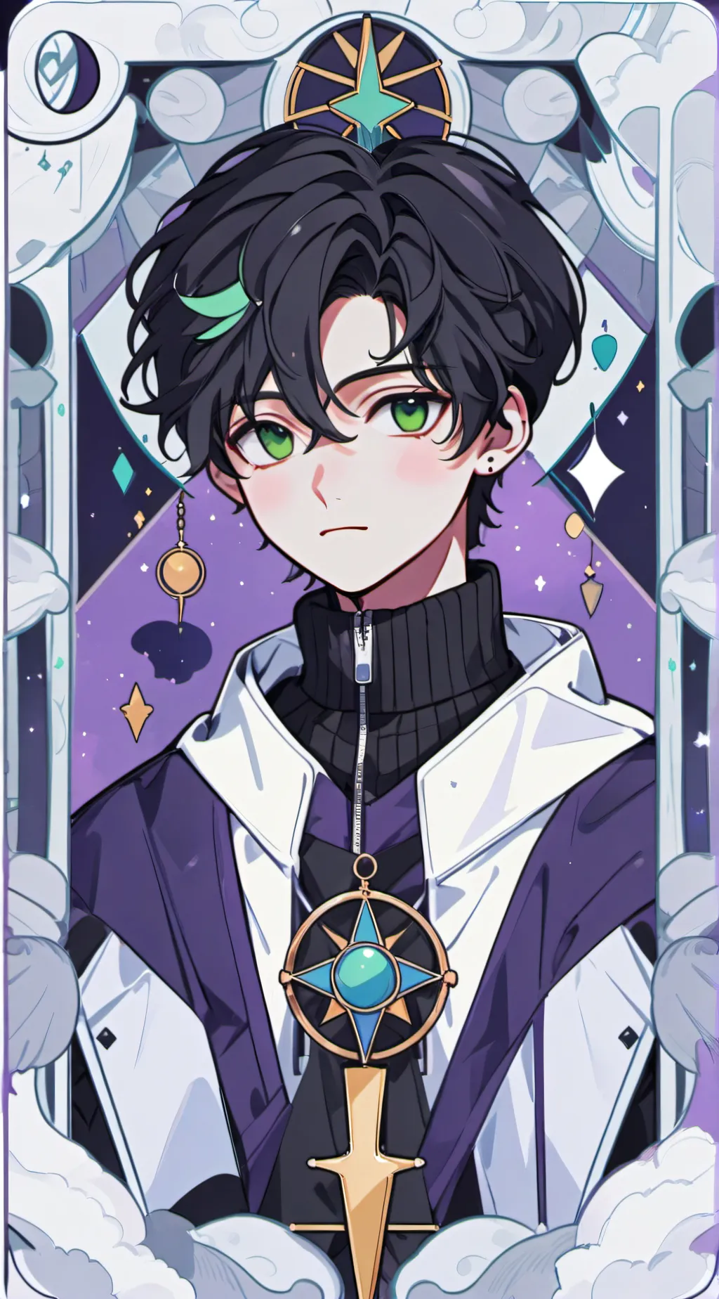 ai character: 💭Oliver ⁉️ background