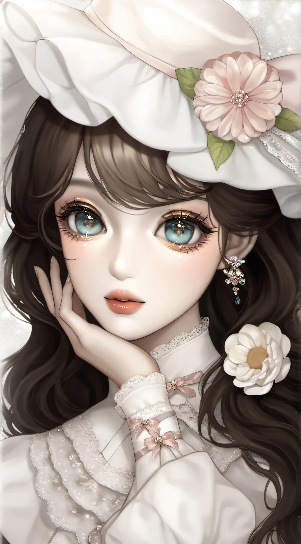 ai character: lily background