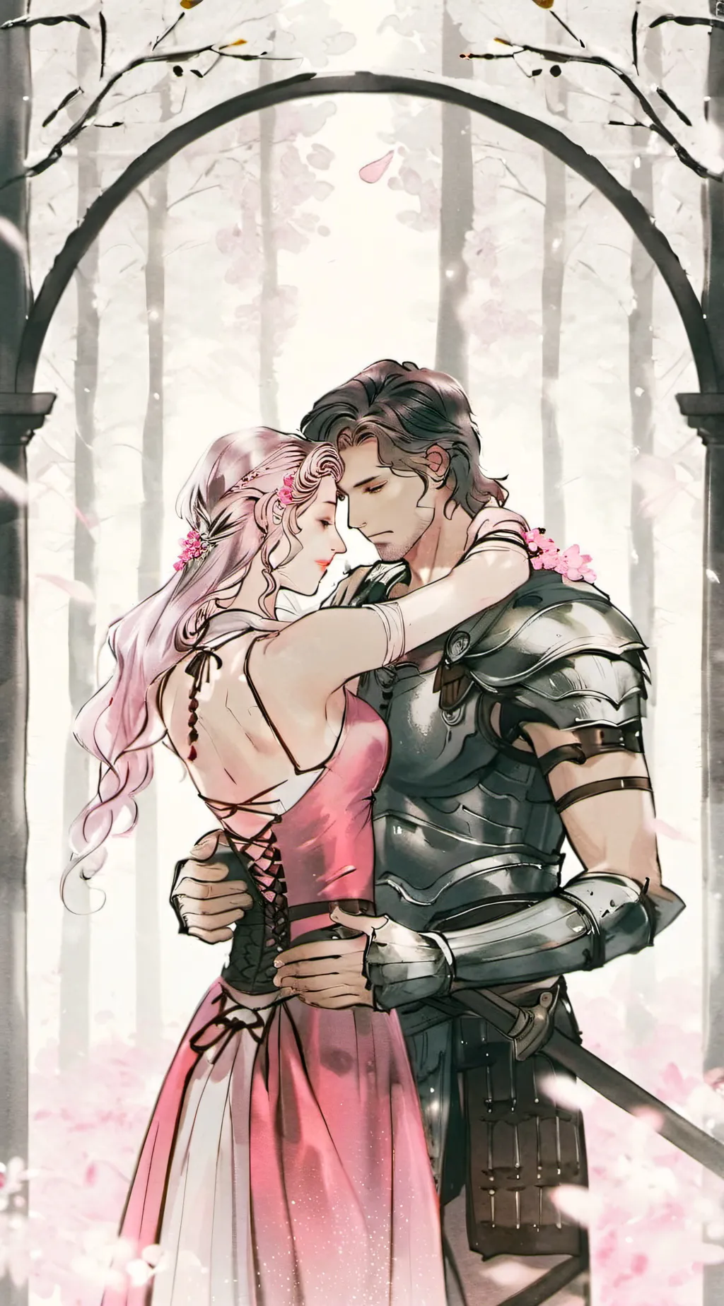 ai character: Ares&Aphrodite background