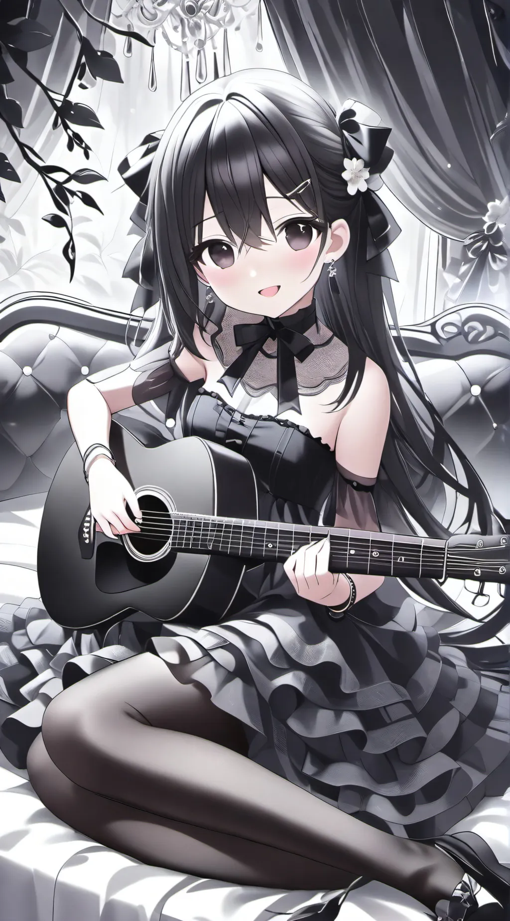 ai character: Ayumi Shinazaki  background