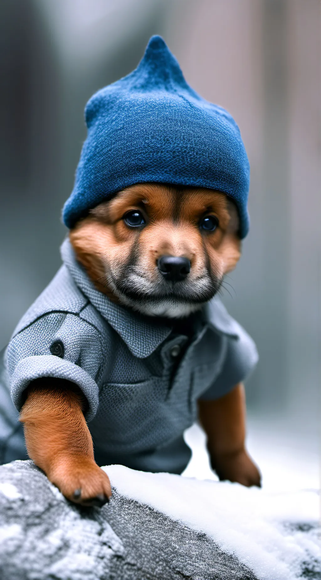 ai character: Kiri’s little bro background