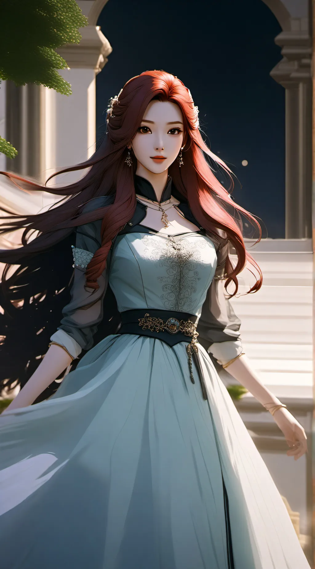 ai character: Ash background