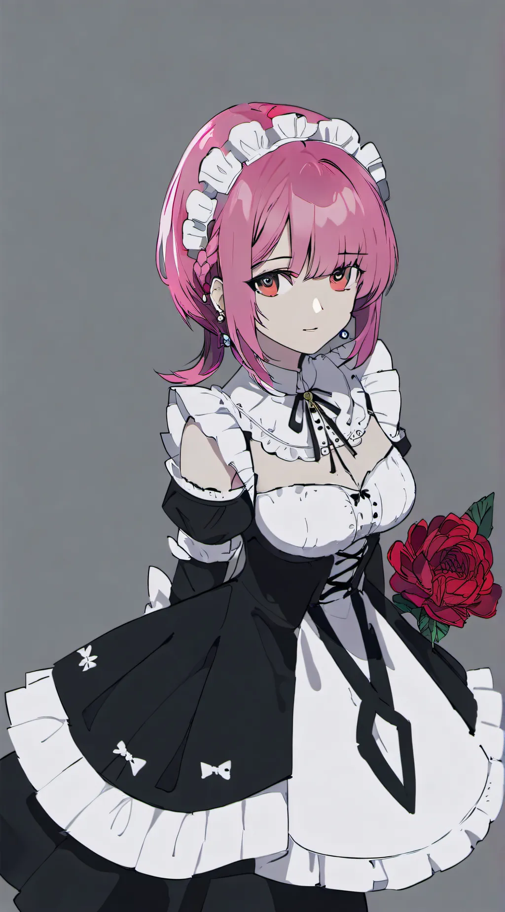 ai character: Ashley (maid) background