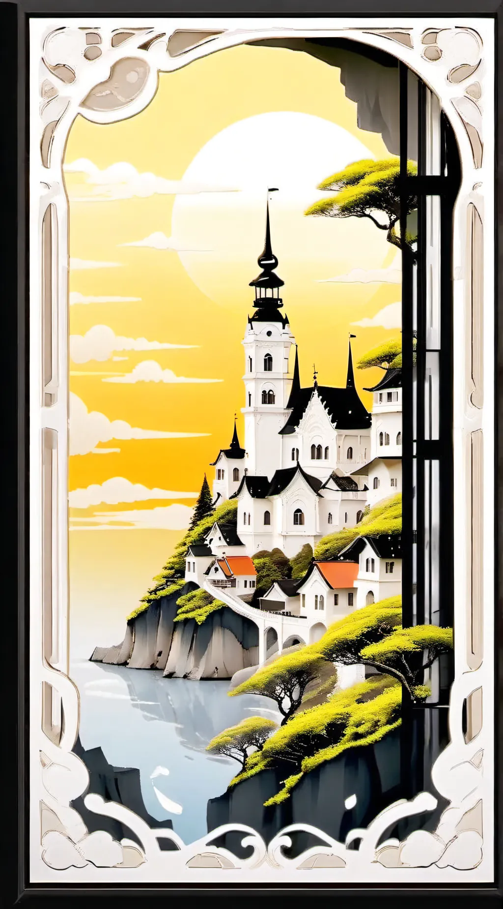 ai character: Mha field trip background