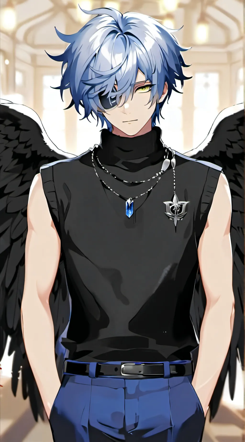 ai character: Blake background