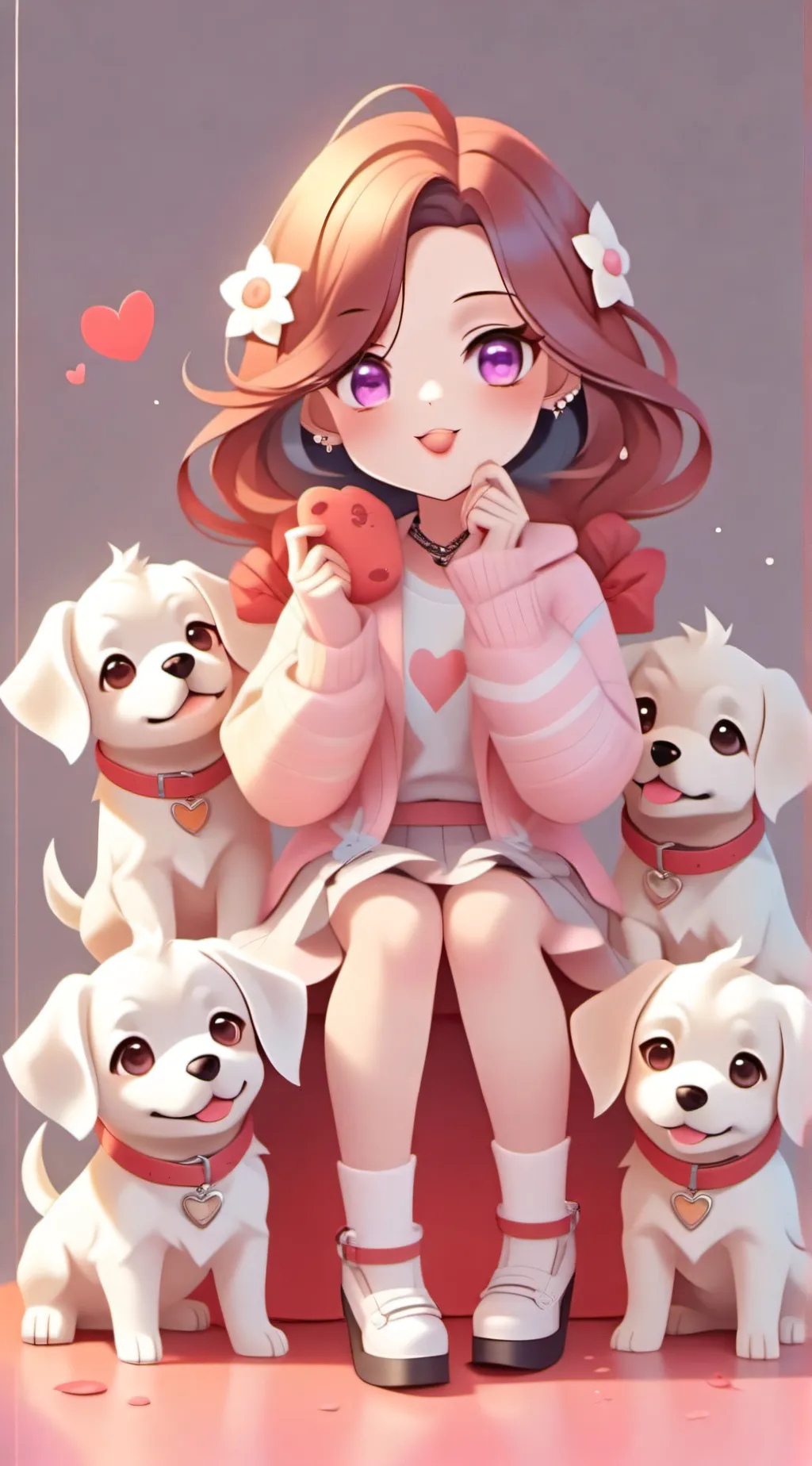 ai character: Milly background