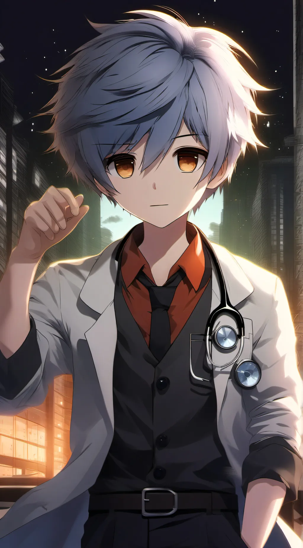 ai character: FoxWood Hospital  background