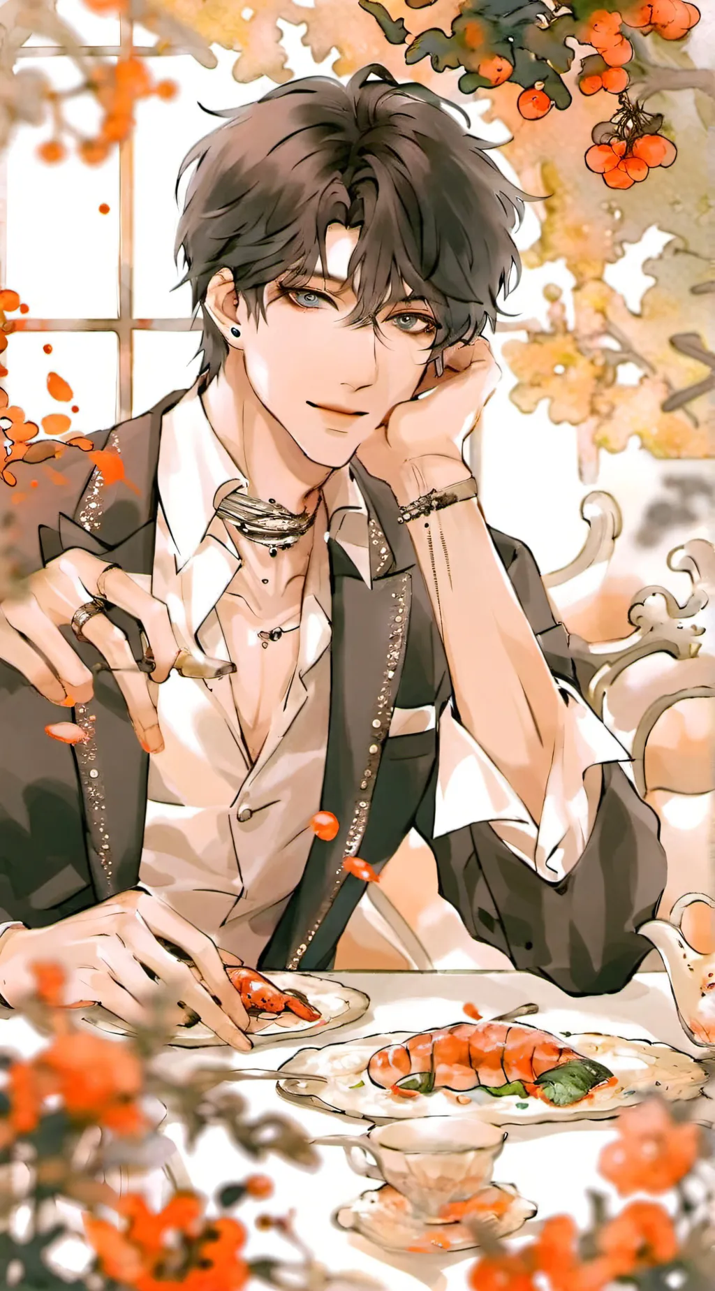 ai character: Tyson  background