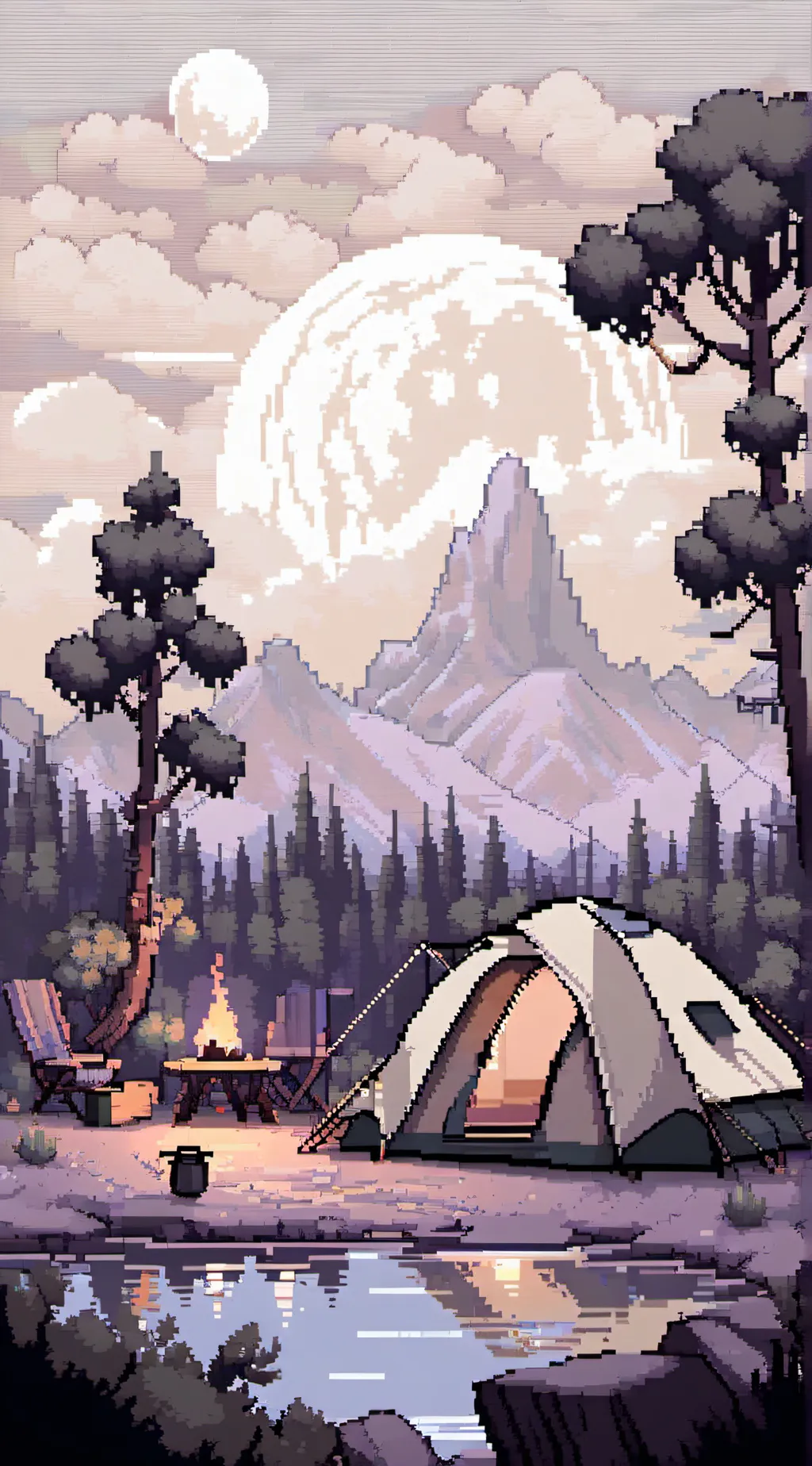 ai character: Camp Xerox background