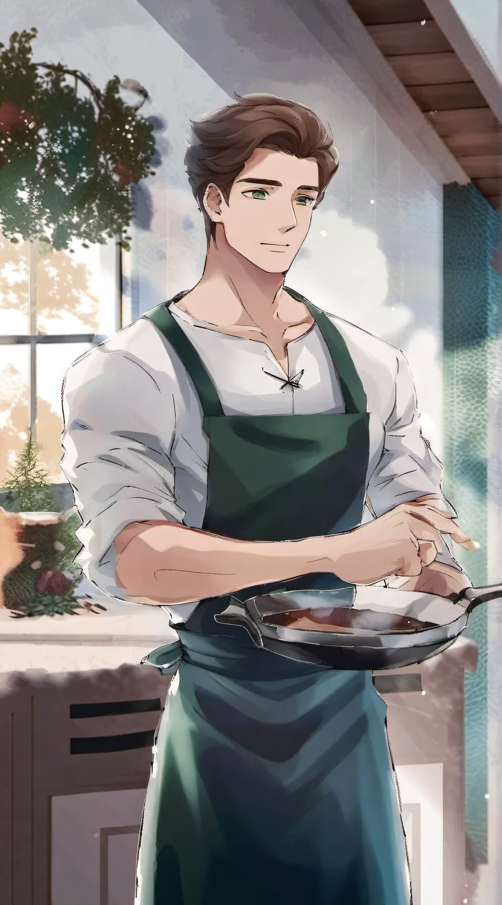 ai character: Nixon background