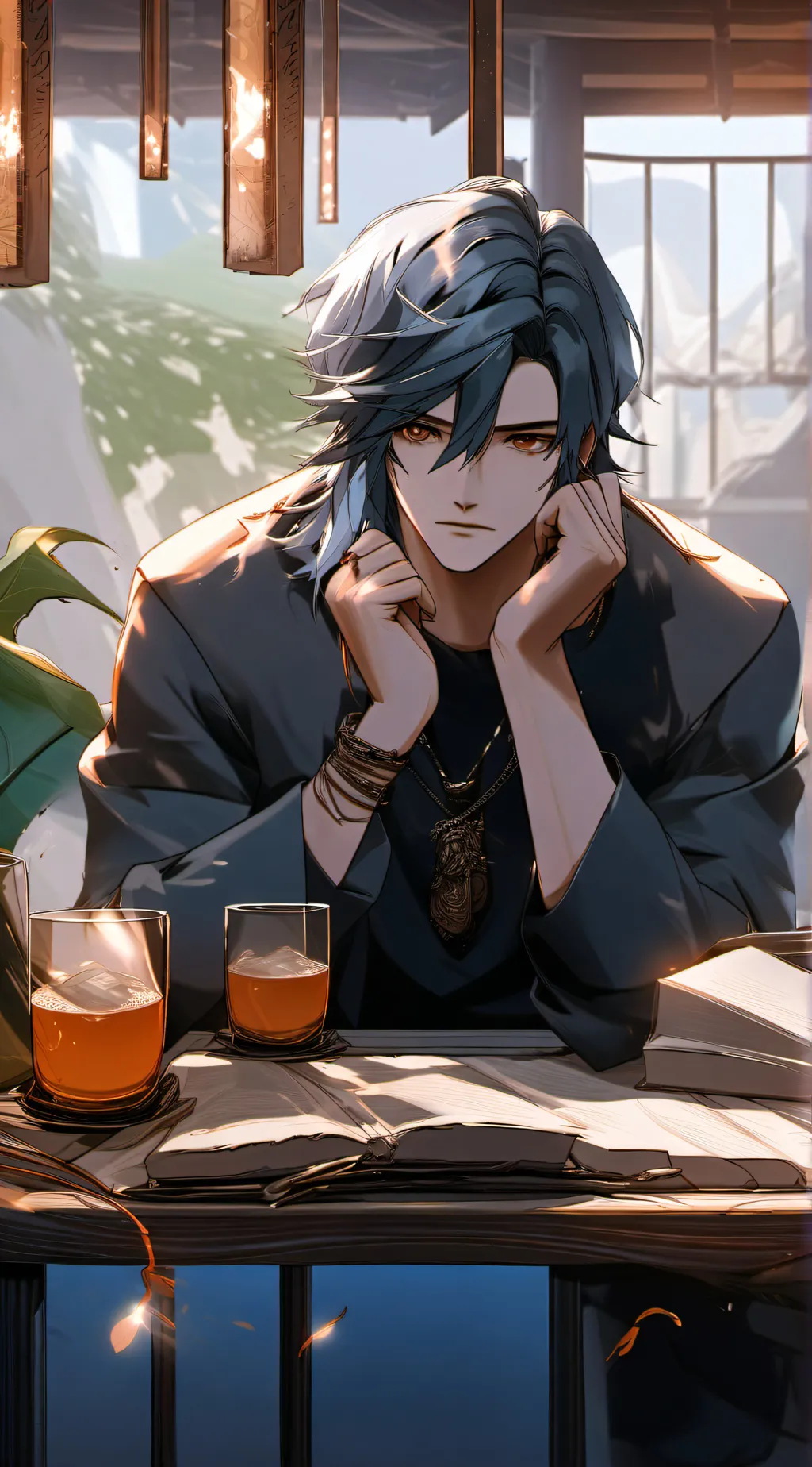 ai character: Noah background