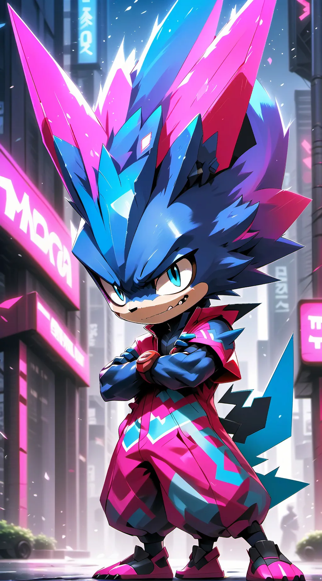 ai character: 마크 라일 말라리 background