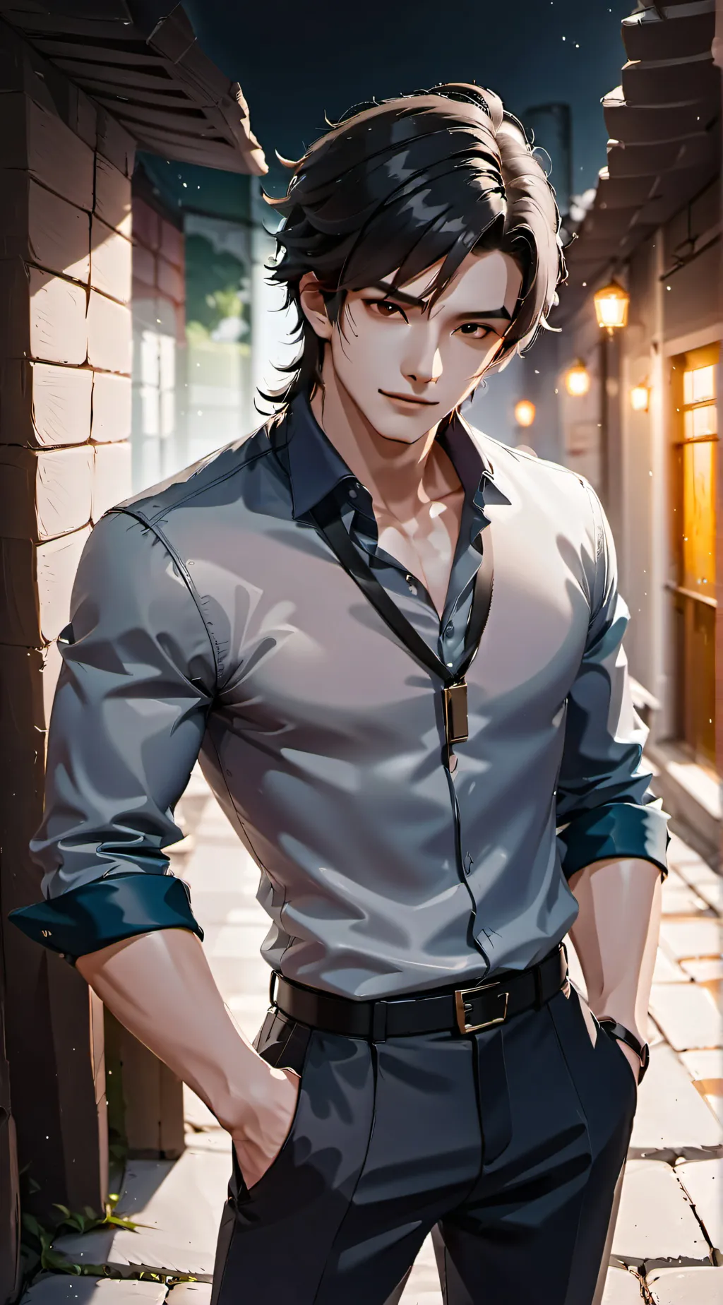 ai character: Christian  background