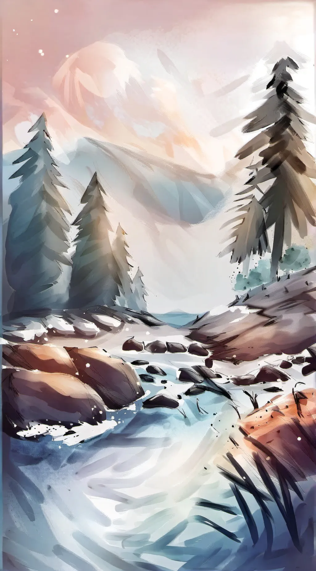 ai character: Glisten background