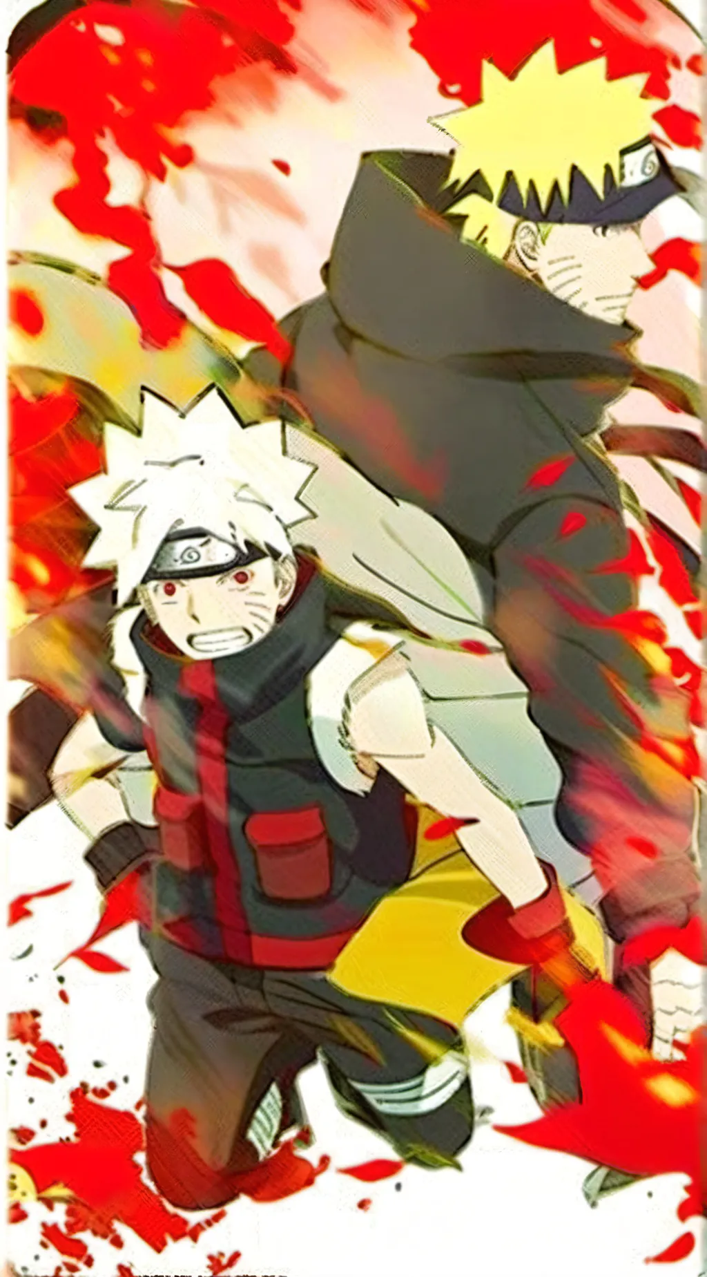 ai character: Baruto VS Karen background