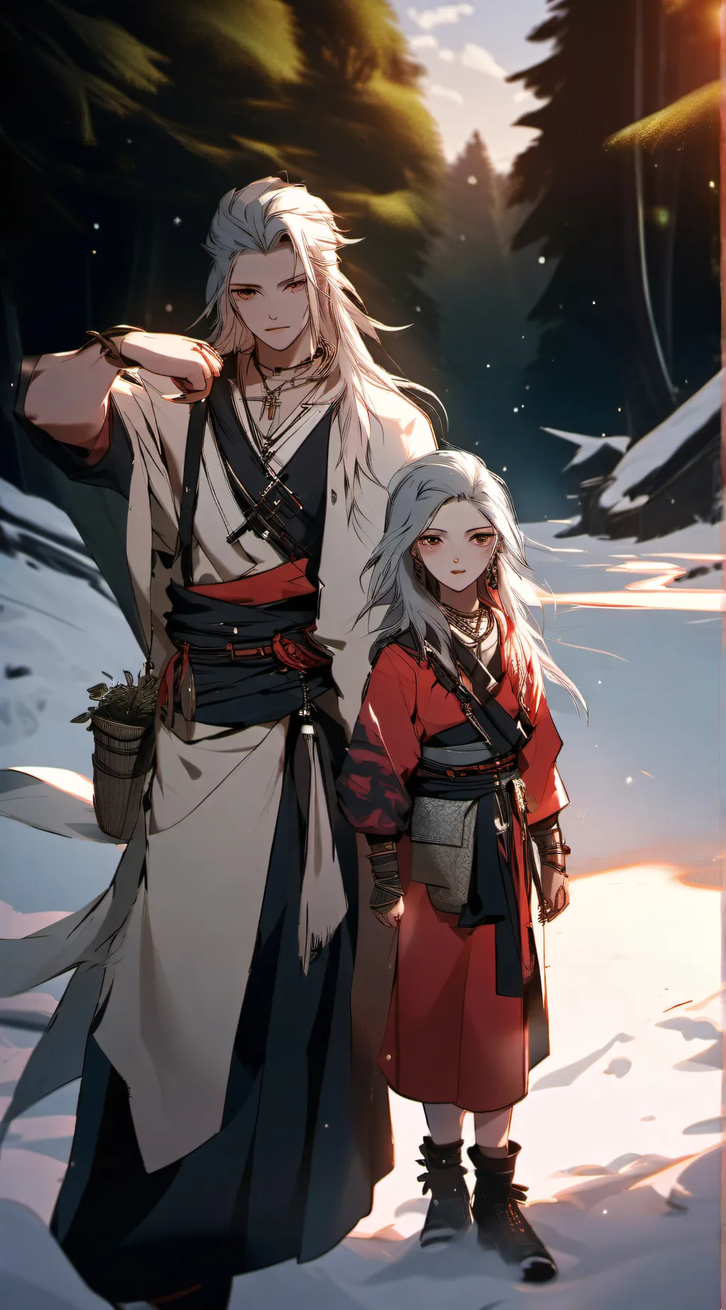 ai character: Jake and rare background