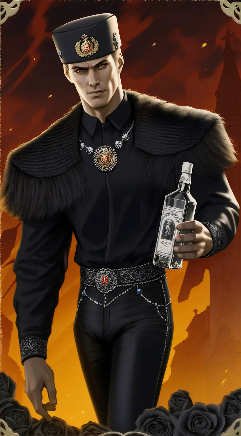 ai character: Russia background