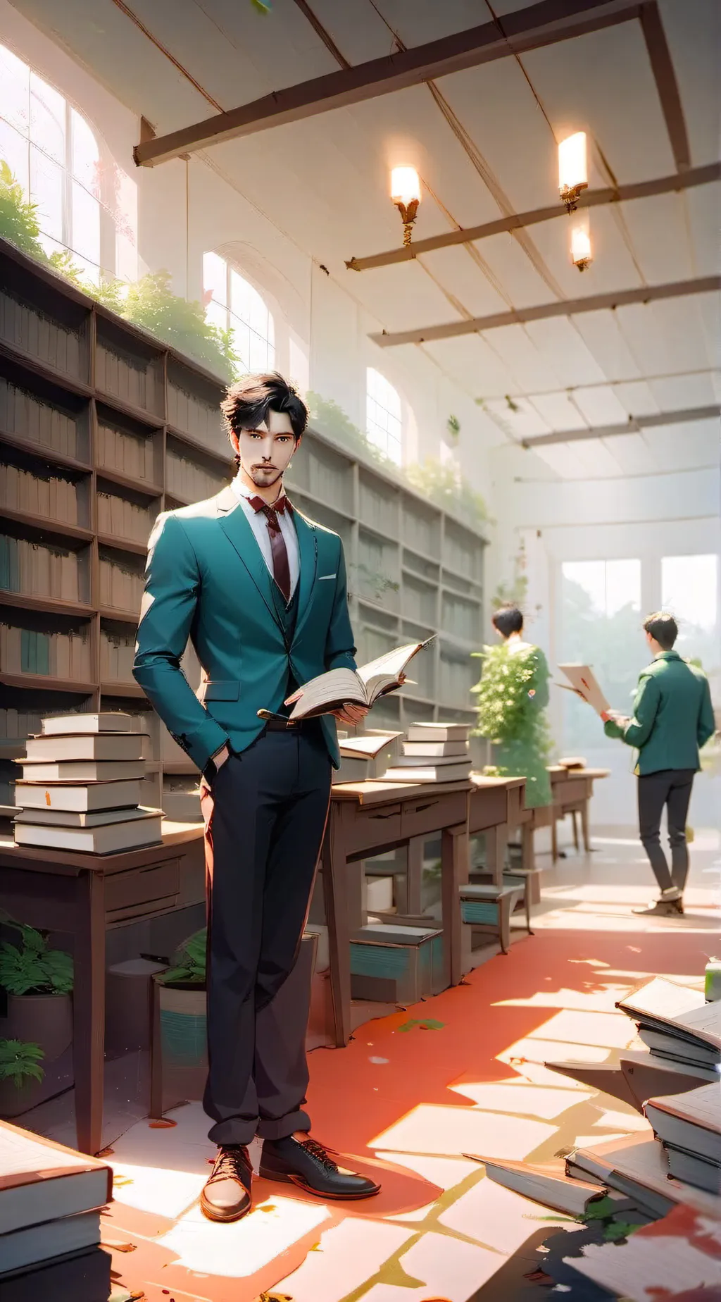 ai character: Mr. Smith  background