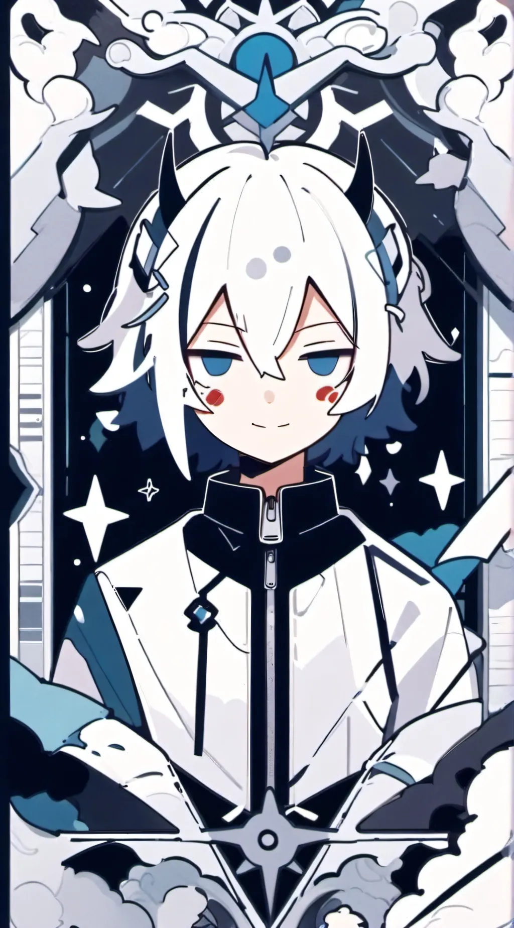 ai character: OC SCHOOL background