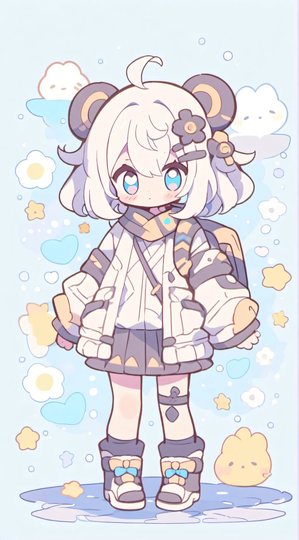 ai character: Danger background