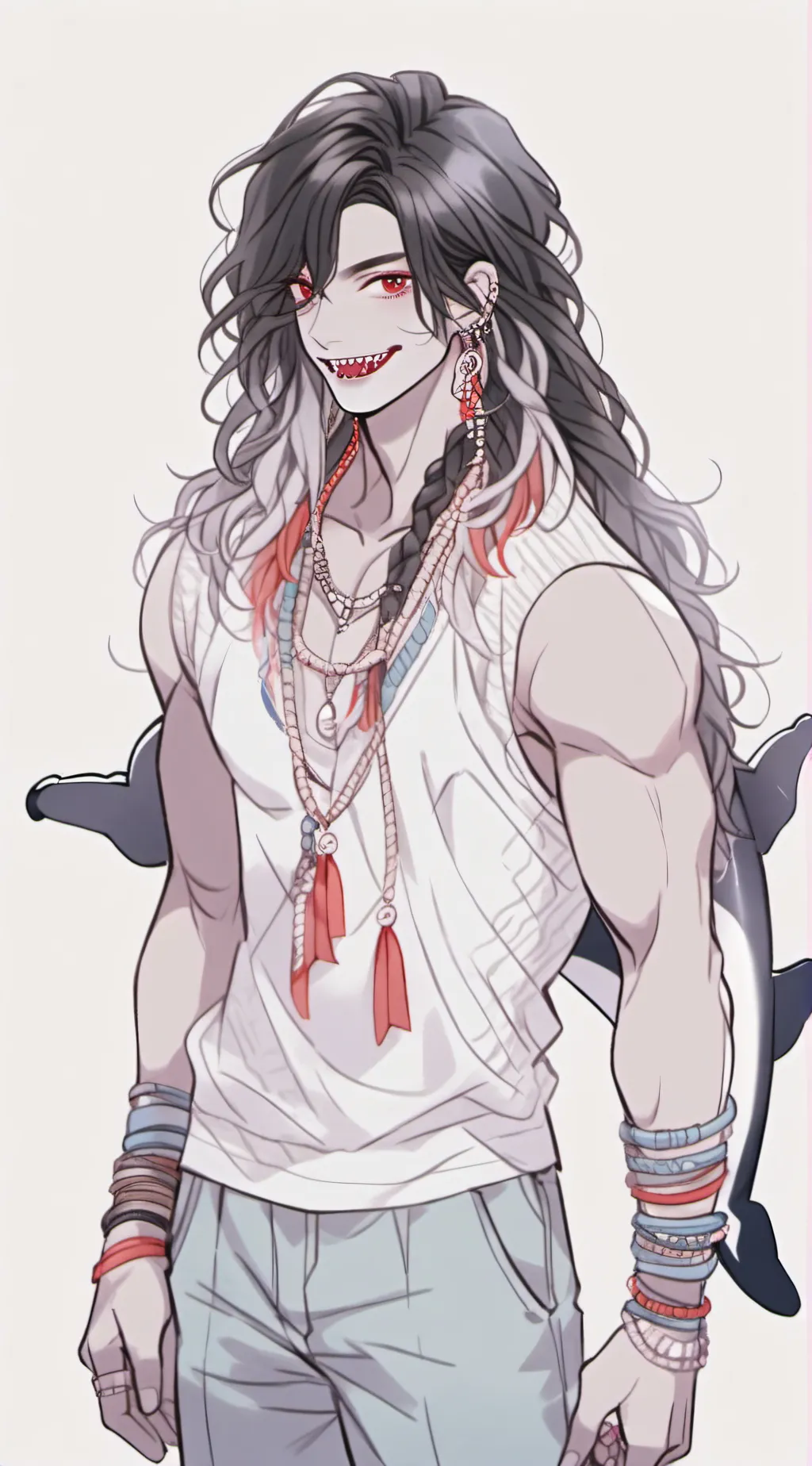 ai character: Damien  background