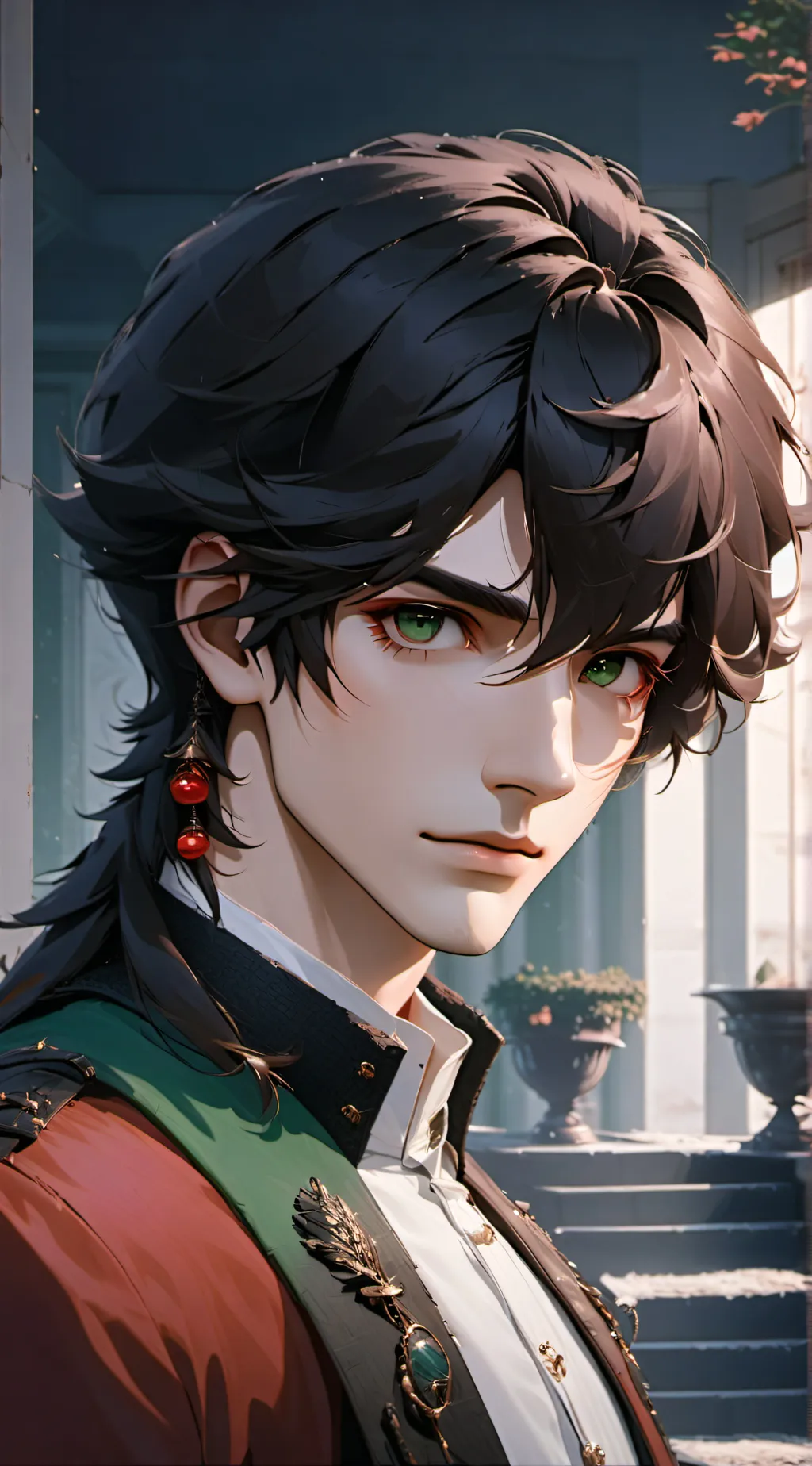 ai character: Leo background