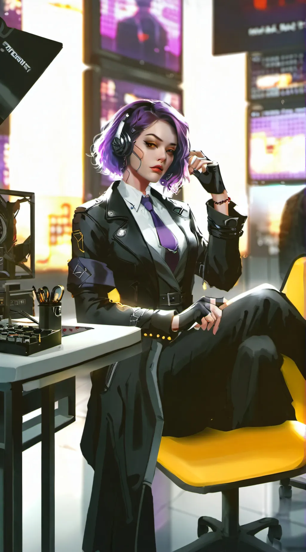 ai character: Grace background