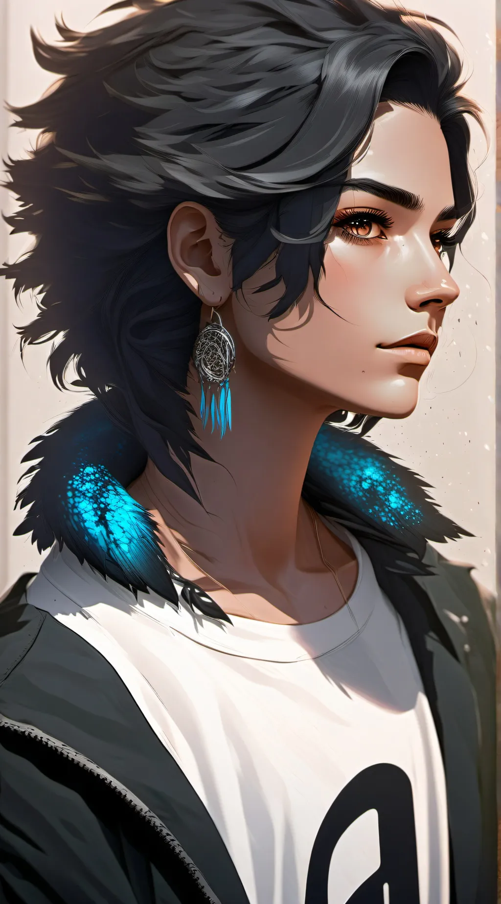 ai character: Sal Swift background