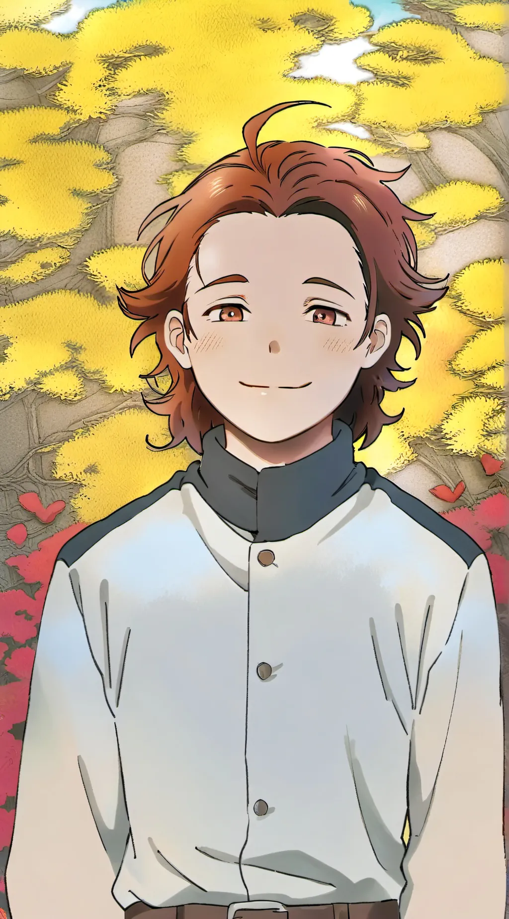 ai character: TJ Bright background