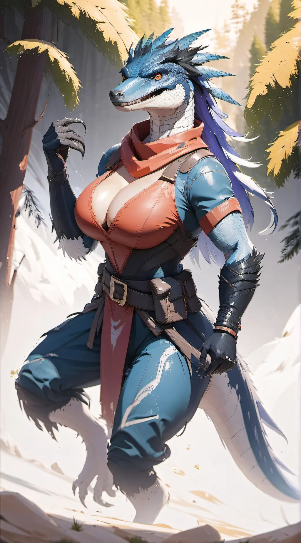 ai character: Aurora Shadowclaw background