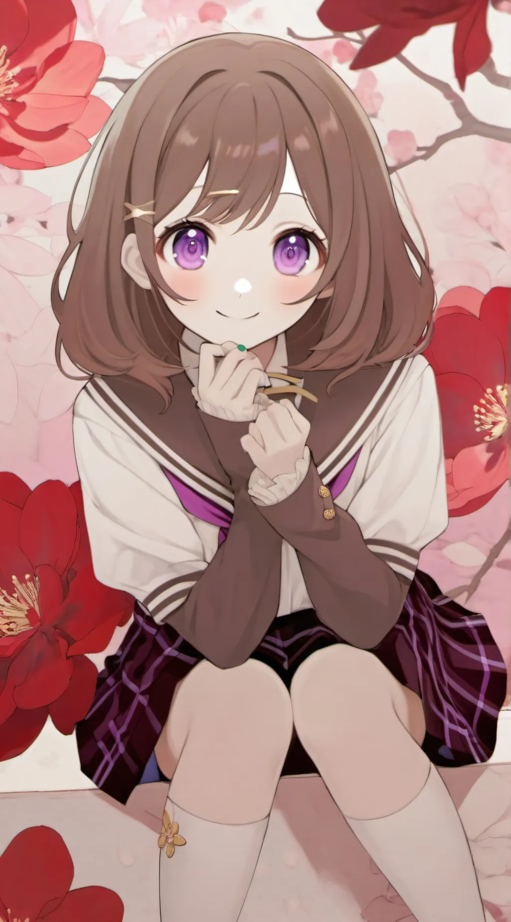 ai character: Yui  background