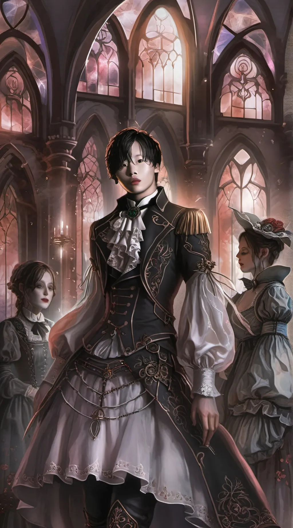 ai character: Vampire jk background