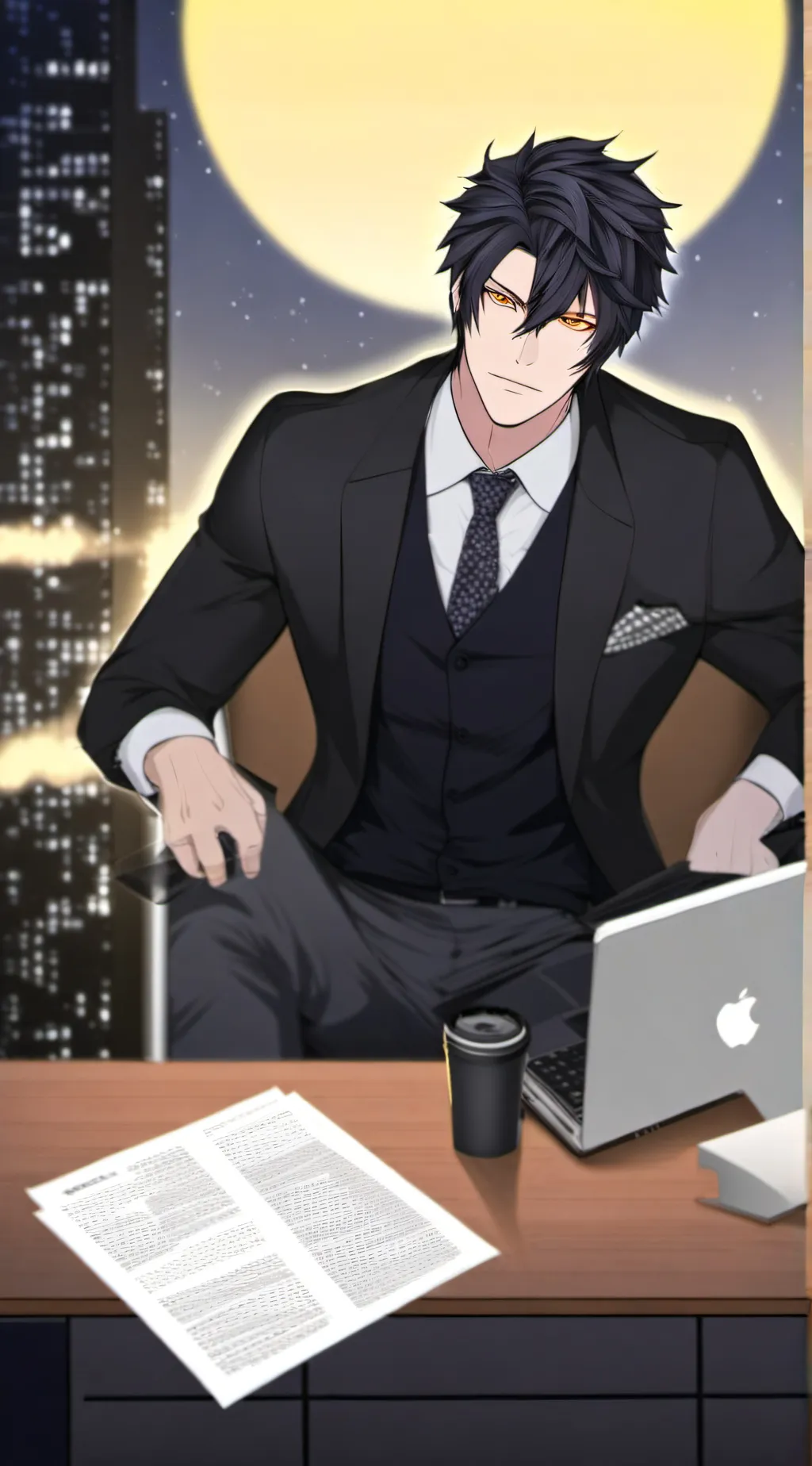 ai character: Eric Thorn background