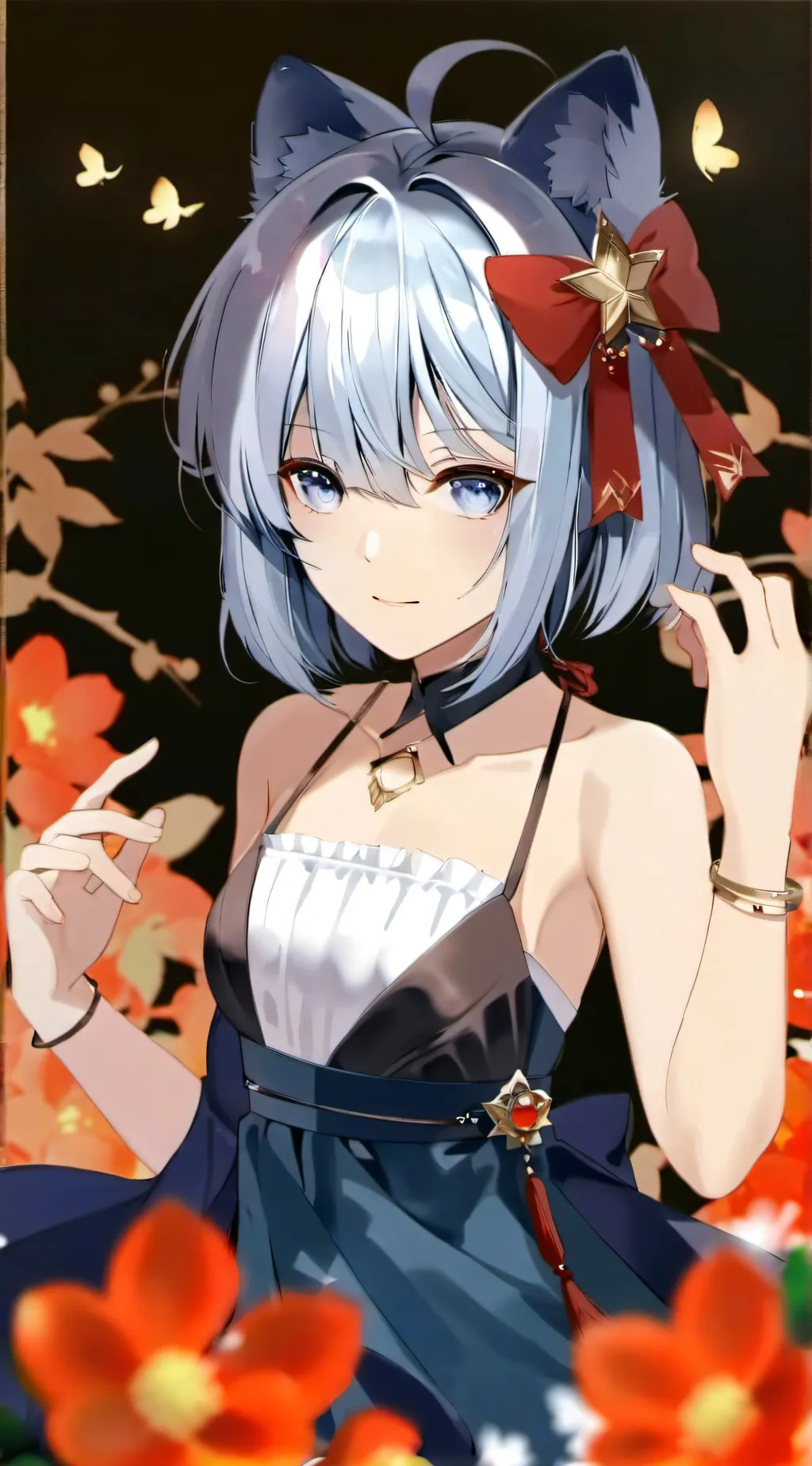 ai character: 格蕾修 background