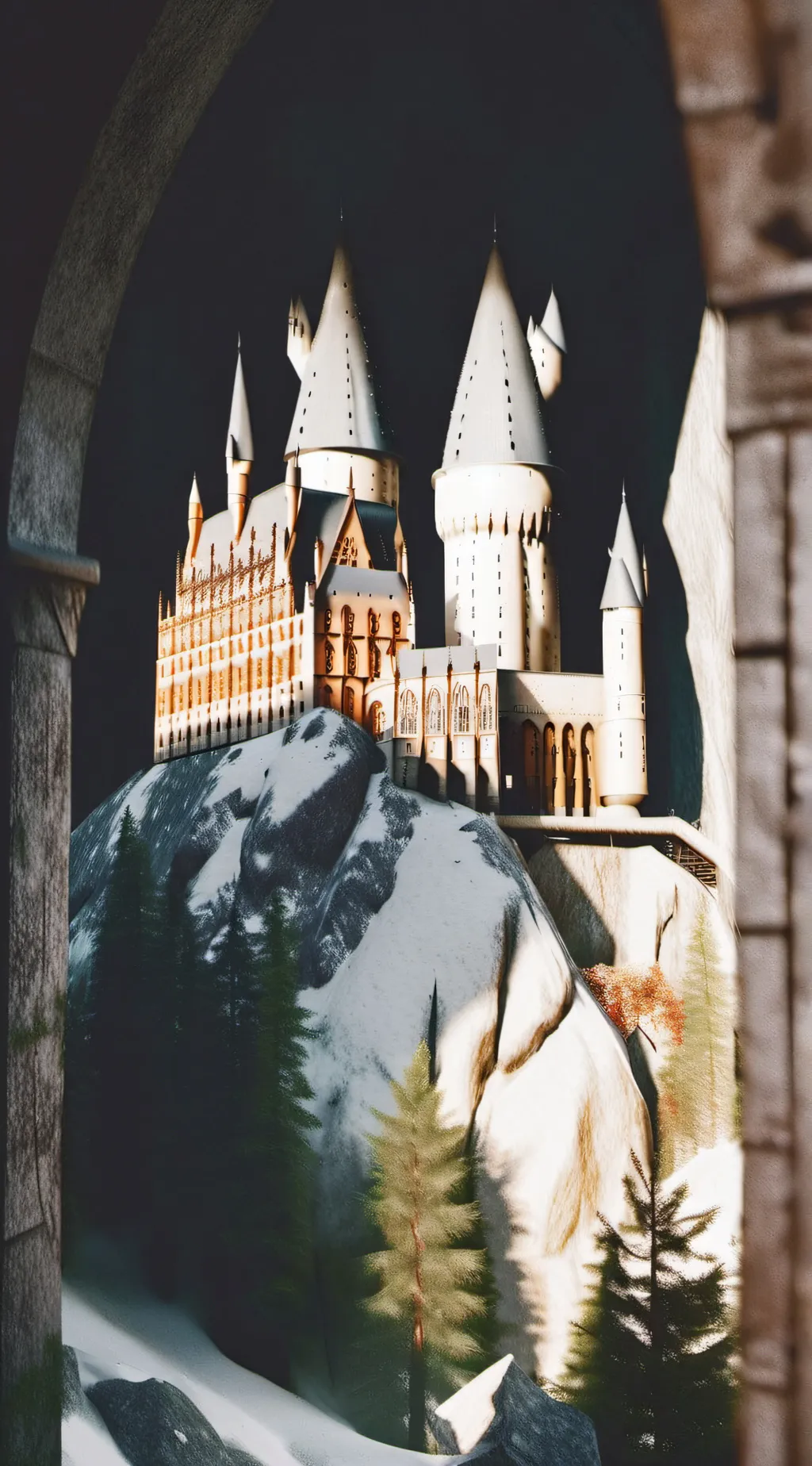 ai character: Hogwarts chaos background