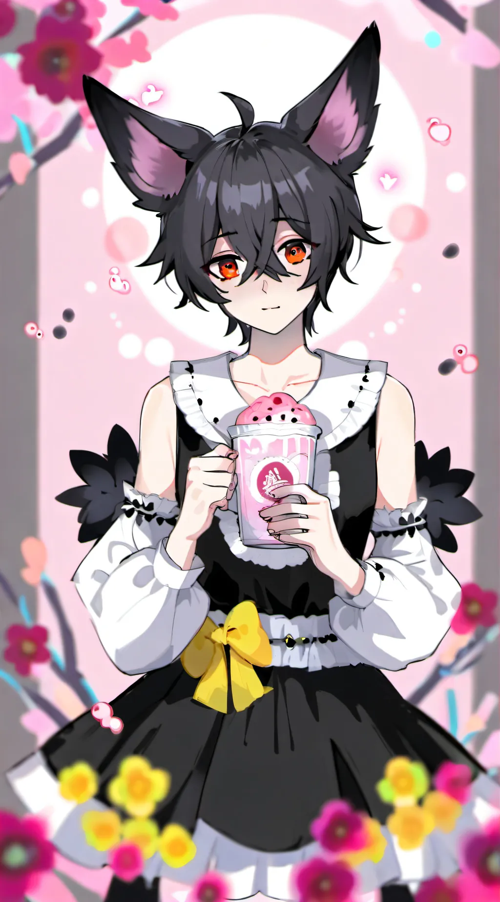 ai character: Bubble-gum (KC) background