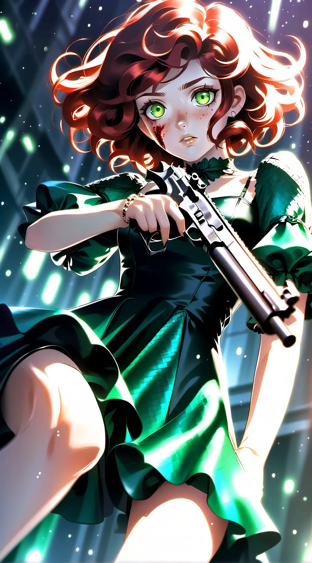 ai character: Katie Barnes  background