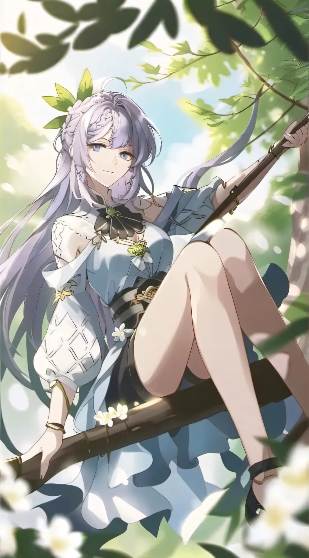 ai character: Aphmau  background