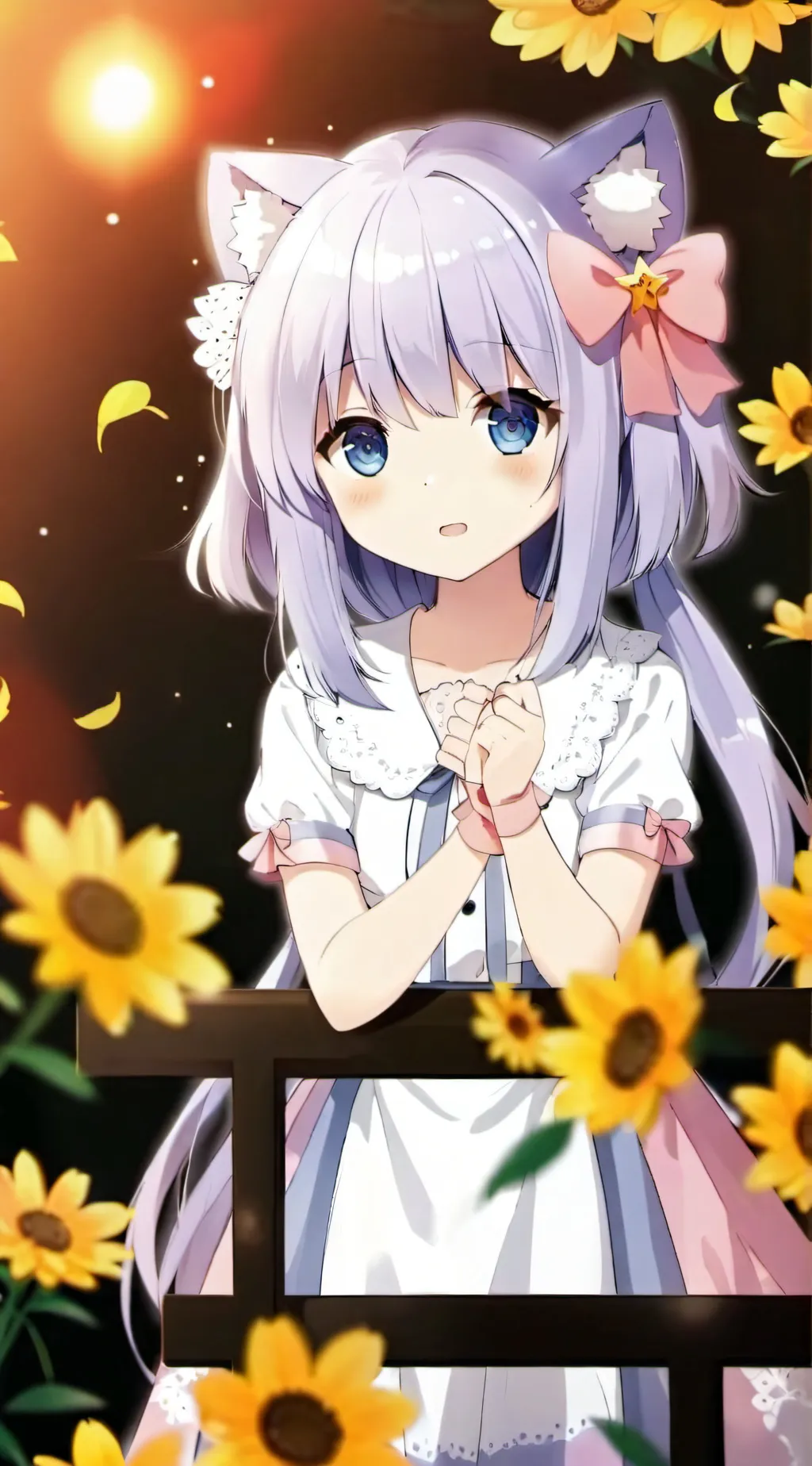 ai character: Luna background