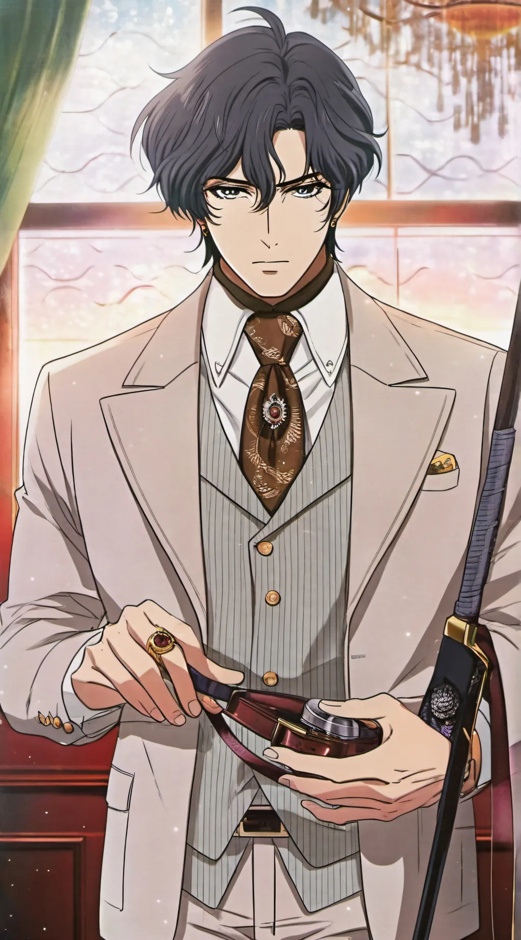 ai character: evan background