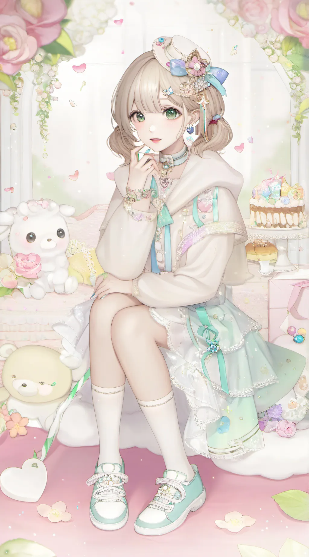 ai character: Lily background