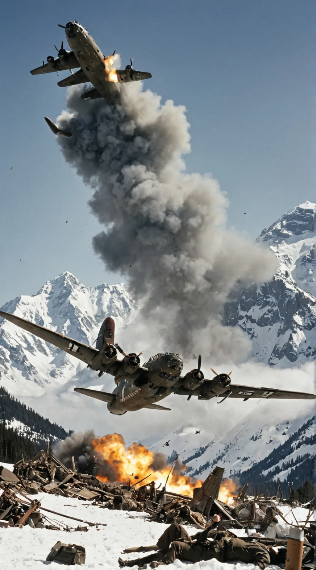 ai character: WW2  Bomber Crew  background