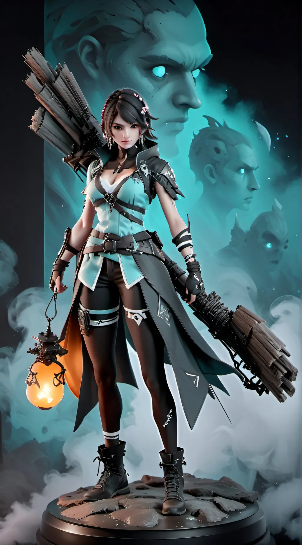 ai character: Nikki background