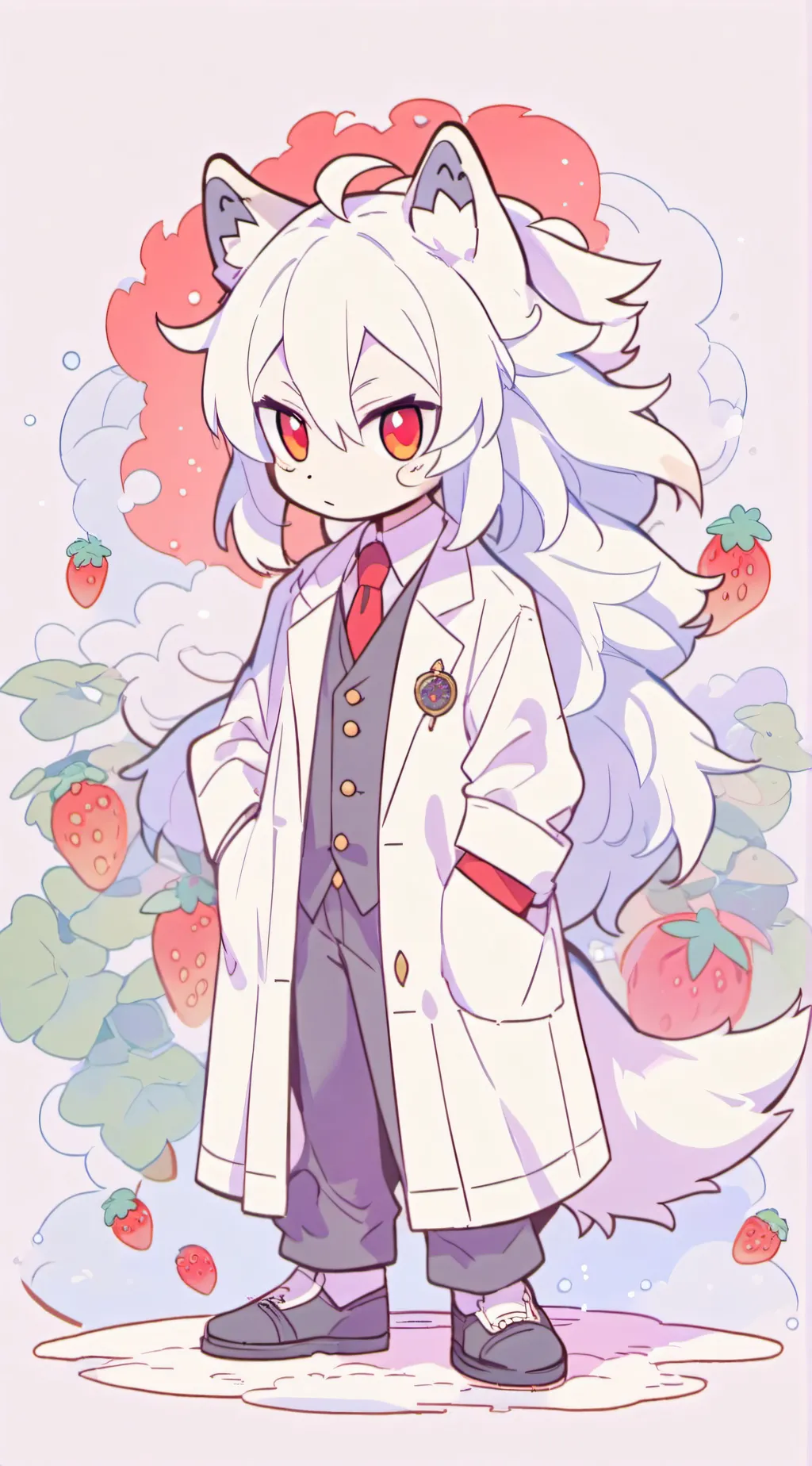 ai character: Changed background