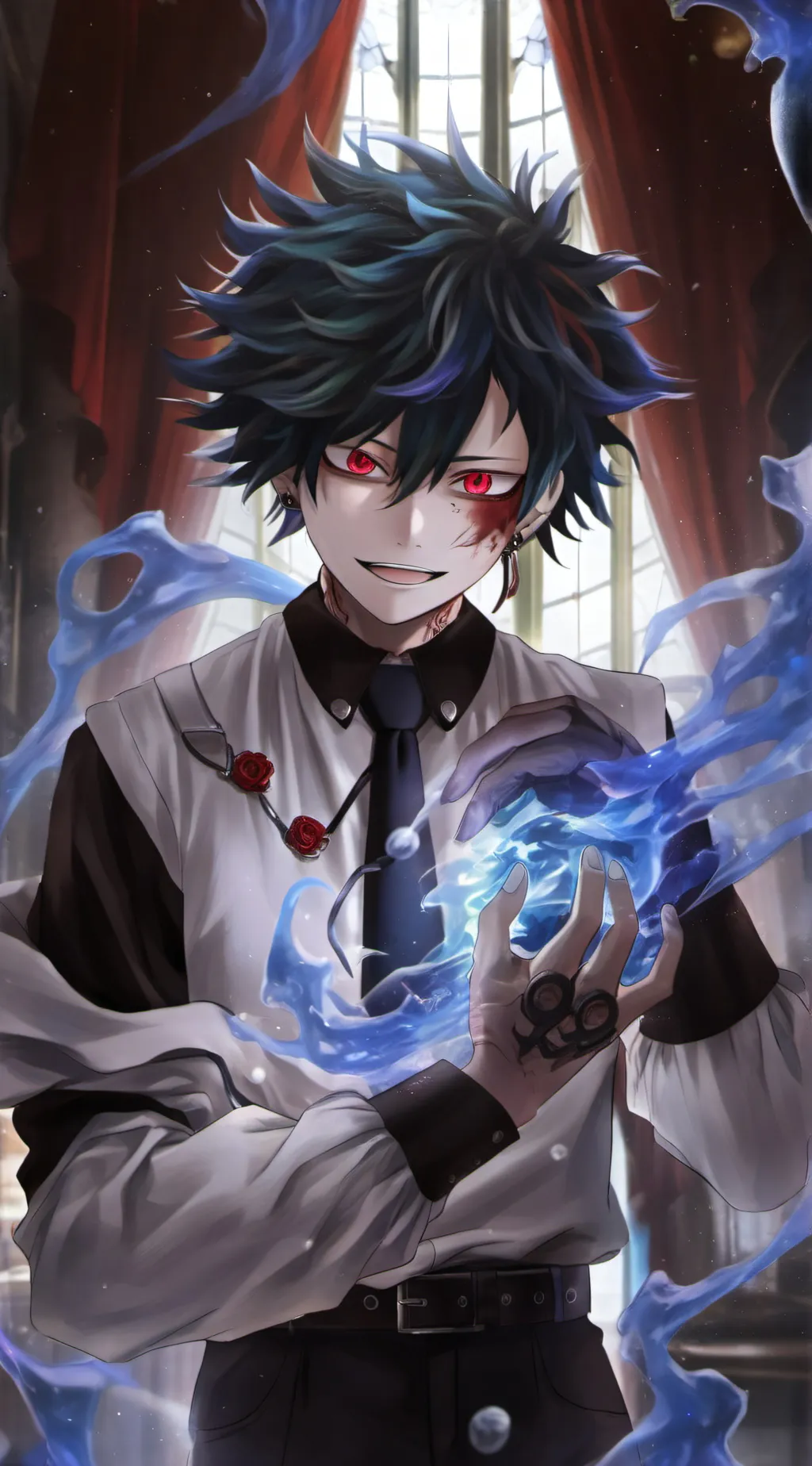 ai character: dabi background