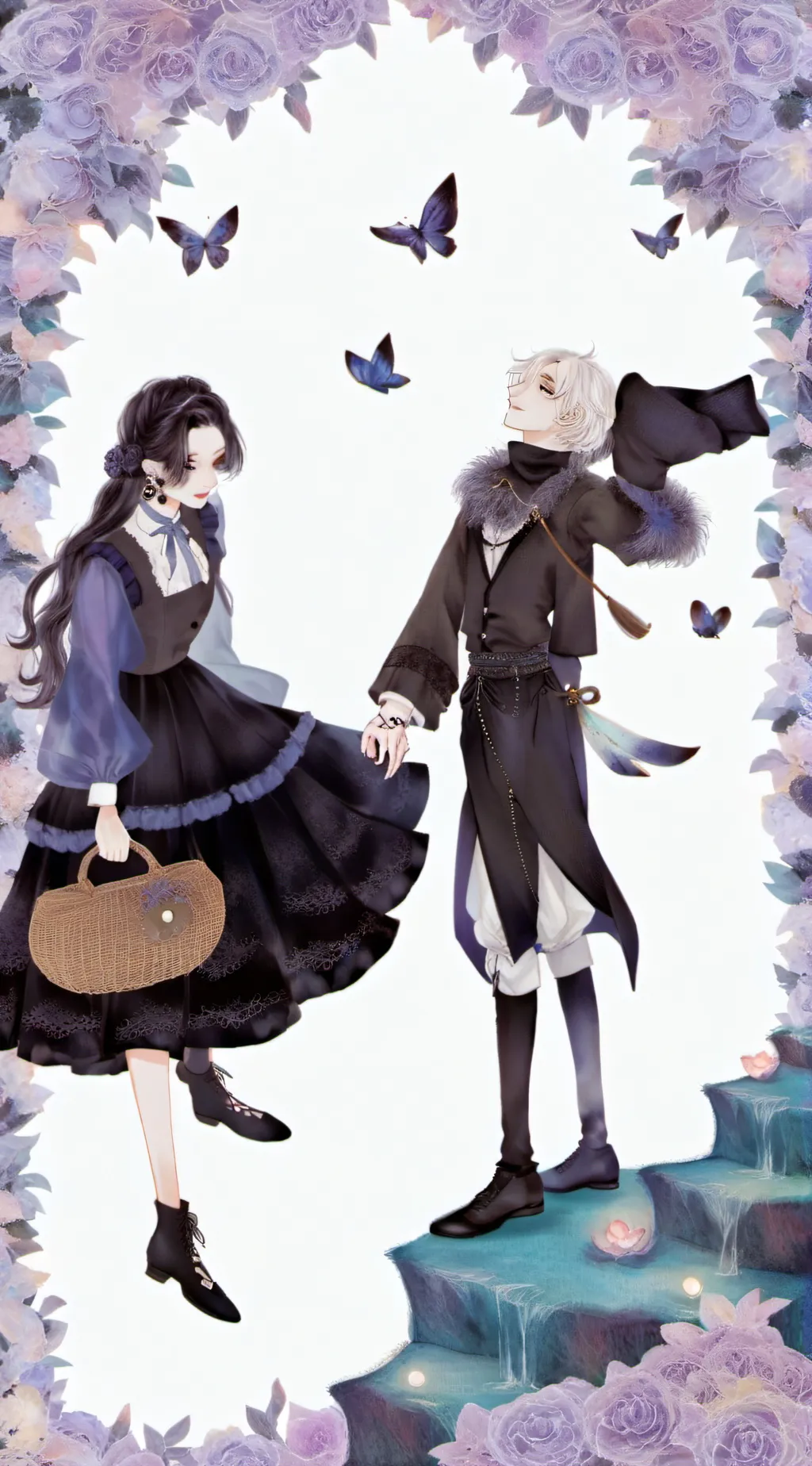 ai character: Sara e Tom Roter  background