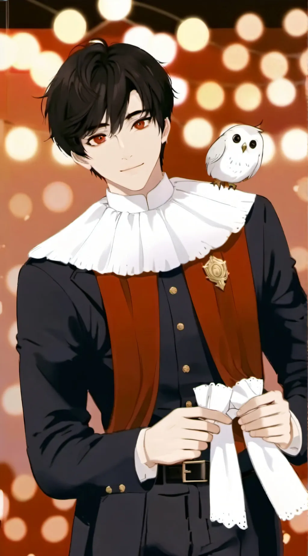 ai character: Antony  background