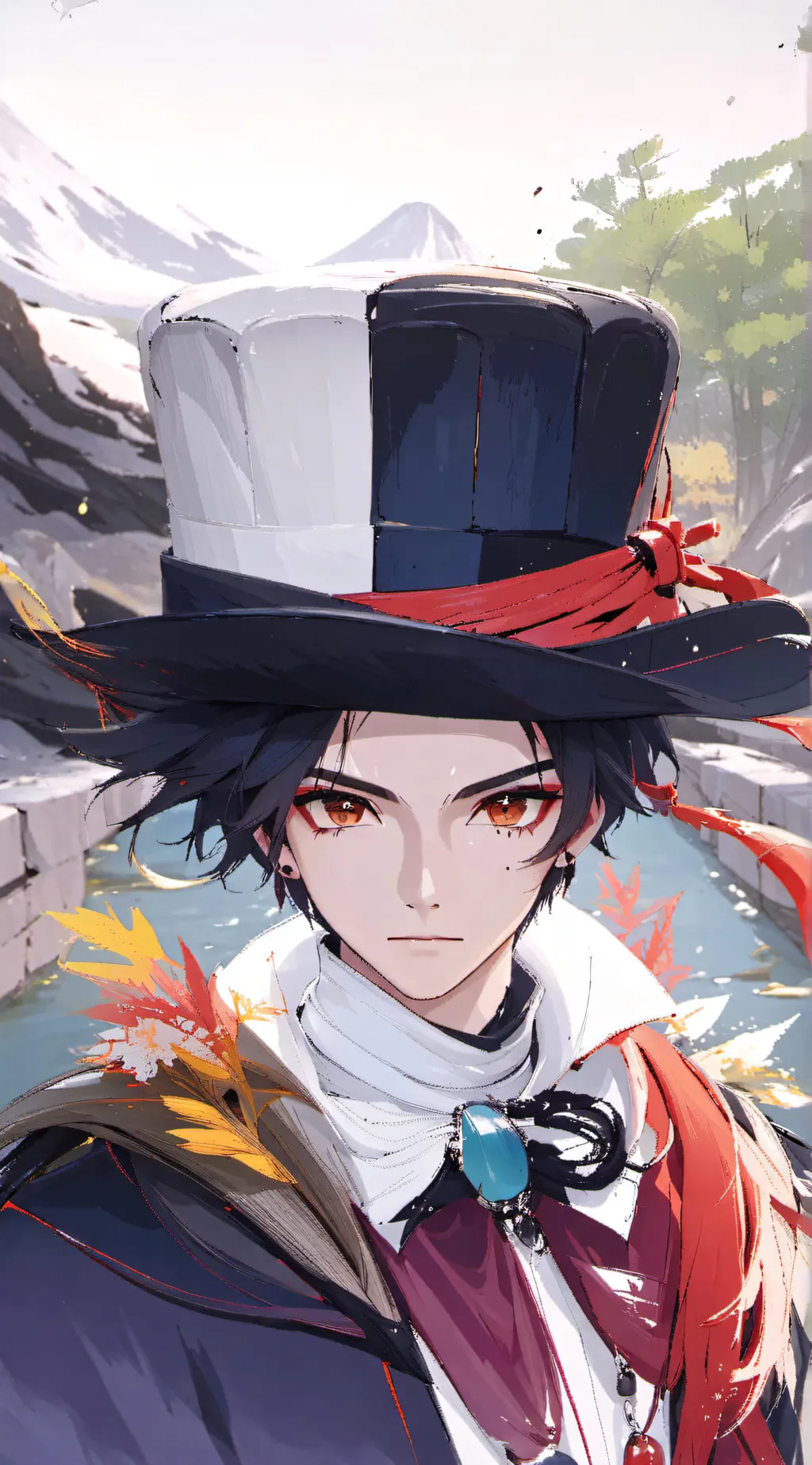 ai character: The wheel background