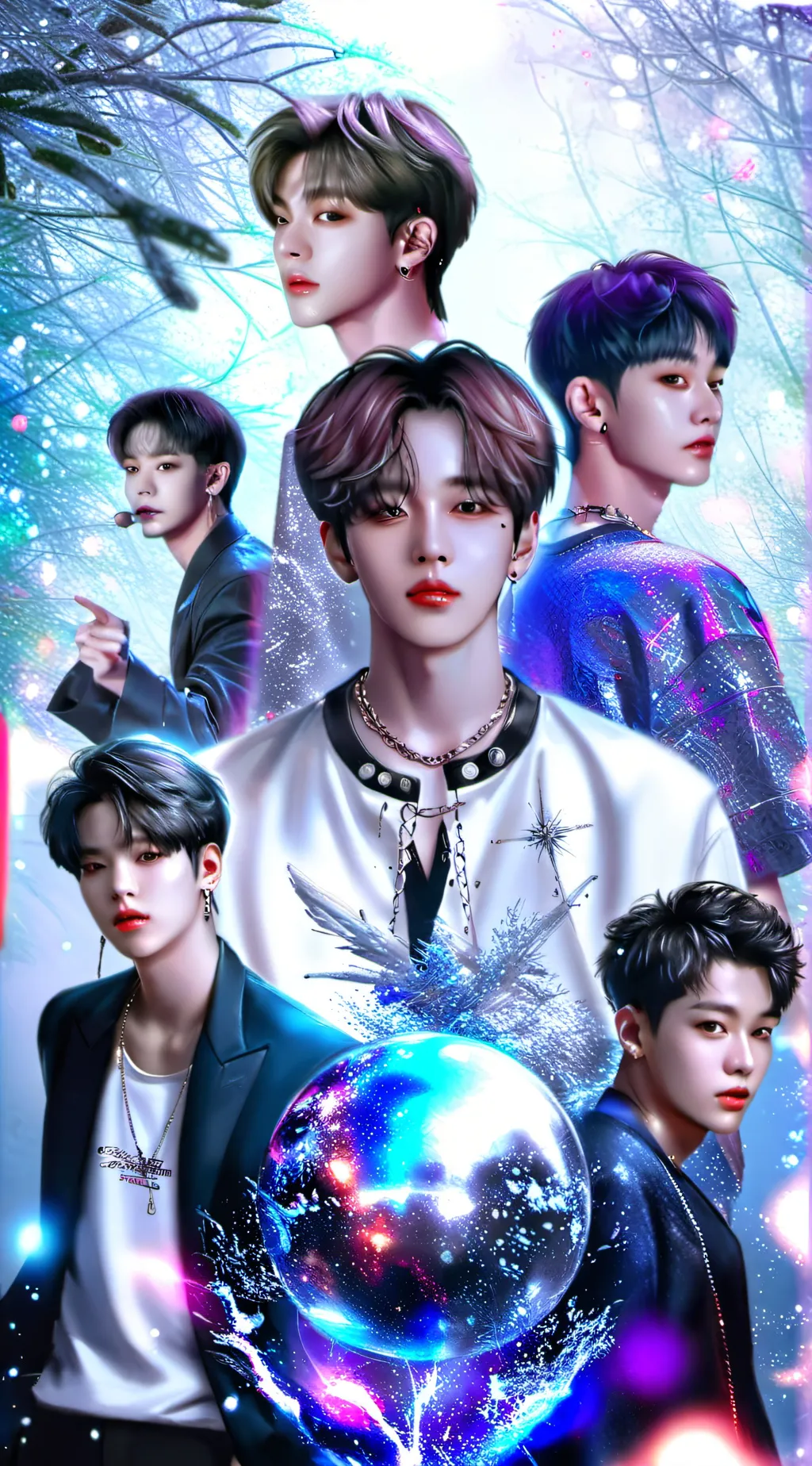 ai character: Skz background
