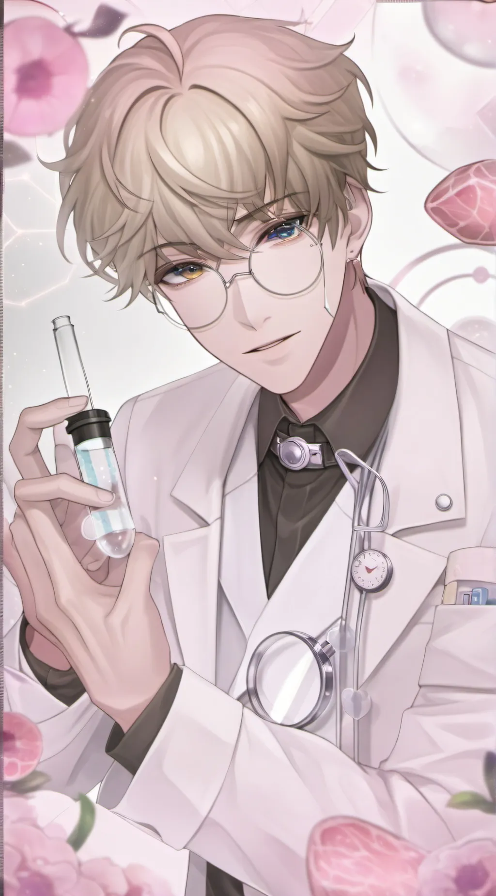 ai character: Hybrid scientist background